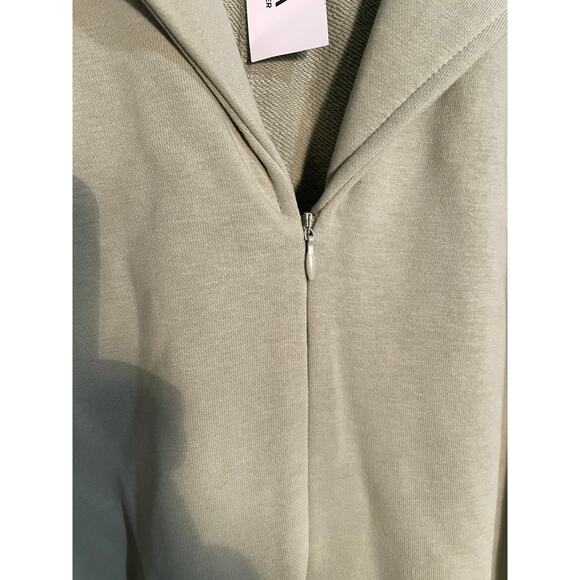 NWT Terea Aria Zipper Front Belted Collared Jumpsuit in Green Plus Size XXL - Picture 7 of 14